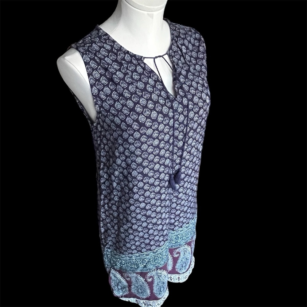 BeachLunchLounge Flowy Sleeveless Dress Cover Up Small